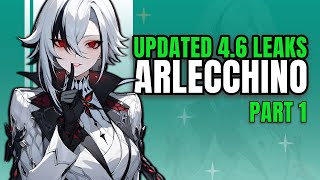 All the LEAKS we know about Arlecchino PART 1  Genshin 46 [upl. by Benoite170]