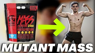 MUTANT MASS REVIEW XXXTREME 2500  DANI FIT [upl. by Waddle]