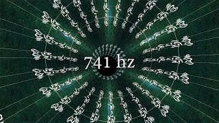 741 Hz Frequency  Infections Cleansing  Binaural Beats  Meditation Music  Awakening Intuition [upl. by Ahsuoj]