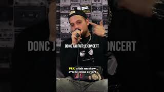 Le concert de PLK il devait être aléatoire 😂 Cr  Mouv plk rapfr rap interview wtf concert [upl. by Ydnarb964]