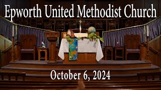 Epworth UMC online service for October 6 2024 [upl. by Babbie865]