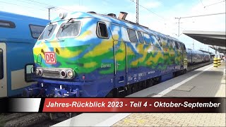 Jahres Rückblick 2023  Teil 4  Oktober  Dezember  AL  214001024 [upl. by Ahseina]