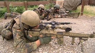 Einsatzausbildung der Scharfschützen mit G82 – Bundeswehr [upl. by Nirok]