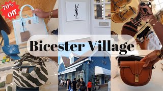 Bicester Village Luxury Outlet 70 OFF Saint Laurent Burberry Bottega Coach Celine [upl. by Eslek]