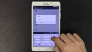 Setting up data on an Android Tablet [upl. by Wanda342]