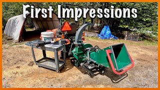 Setup Testing amp First Impressions Of The Woodland Mills WC46 Wood Chipper [upl. by Aitenev]