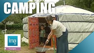 La yourte vatelle remplacer le camping   Archive INA [upl. by Chapland418]