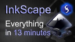 InkScape  Tutorial for Beginners in 13 MINUTES  FULL GUIDE [upl. by Nanny]