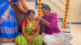 ❤️😍தாலி பெருக்குதல்  தாலி பெருக்கு கோர்த்தல்  Thaali Perukkal  ThiruMangalyam Ceremony [upl. by Neened]