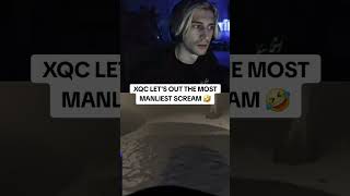 xQc GETS scared and lets out the manliest scream on Lethal Company🤣 xqc xqclips [upl. by Damaris]