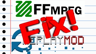 How to Install FFmpeg to the Replay Mod UPDATED [upl. by Yenobe]