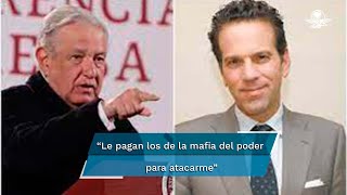 No sé por qué se alebrestaronquot dice AMLO al exhibir los presuntos ingresos de Loret de Mola [upl. by Sofia669]