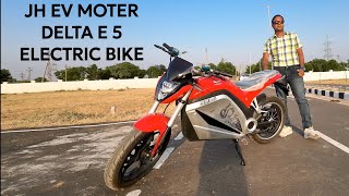 ELECTRIC BIKE DELTA E5 JH EV MOTER RANGE 150 KMRAKESH GOYAL 222 [upl. by How708]