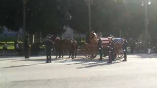 LAPD officer RJ Cottles funeral procession [upl. by Moitoso380]