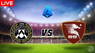 LIVE🔴 Udinese vs Salernitana  Serie A Calcio  LIVE with odds update [upl. by Ellehcyt]