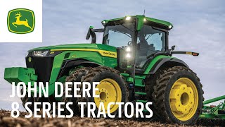 8R 8RT and 8RX Tractors Walkaround  John Deere [upl. by Colston]