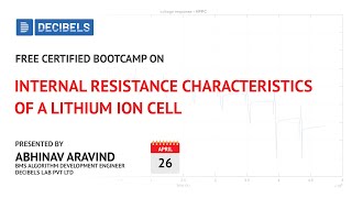 Internal Resistance Characteristics of a Lithium Ion Cell [upl. by Stelmach]