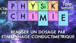 Physiquechimie  Terminale  04 Réaliser un dosage par étalonnage conductimétrique [upl. by Eetsim]