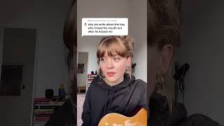 Maisie Peters  The Evidence Unreleased Snippet music maisiepeters tiktok [upl. by Rosana]