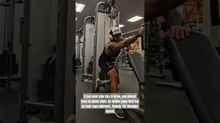 Go hard or go home lats backday nxcre motivation weightlifting cables rows [upl. by Ozen]