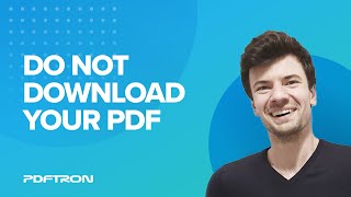 What to look for in a PDF SDK  PDFjs vs reactpdf  DeveloperWeek 2021 [upl. by Ashien224]