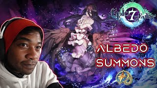 Epic Seven Albedo Summons│Overlord Collab [upl. by Ninaj122]