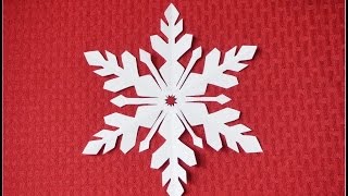 Paper Snowflake 2 Detailed tutorial intermediate level  Can YOU do it [upl. by Layor]