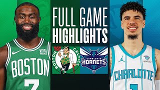 CELTICS at HORNETS  NBA PRESEASON FULL GAME HIGHLIGHTS  October 19 2023 [upl. by Adnaral]