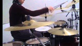 Lacuna Coil  Swamped drum cover [upl. by Atirys134]