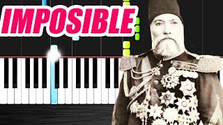 Plevne Marşı  Impossible  Piano tutorial by VN [upl. by Rask320]