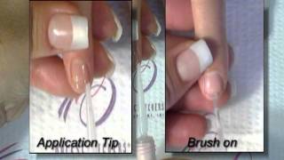 How to do Fiberglass amp Silk Nails Tutorial by Backscratchers [upl. by Albright716]