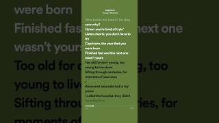 Vampire Weekend Capricorn  Lyrics [upl. by Dyraj]