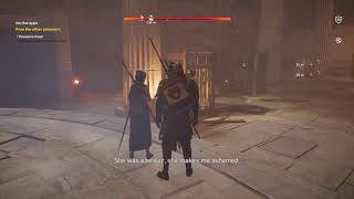 Assassins Creed Origins  One Bad Apple Find Shrine Of Whispers Assassinate Melitta Help Praxilla [upl. by Wane]