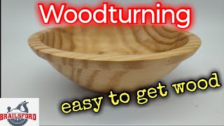 Woodturning with Easy to Get Wood Common Pine [upl. by Salzhauer532]