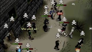 Win All Day Pking In Partyhat 3rd Age Hween masks AGS risking Turmoil pure PK vid 1 [upl. by Ahsataj]