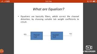 Equalization Techniques [upl. by Nicolais]