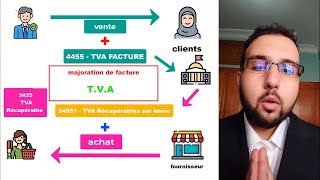 majoration de facture  TVA  Taxe sur la Valeur Ajoutée  tva récupérable et tva facturée [upl. by Ardisi]