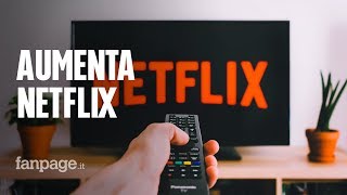 Aumenta Netflix abbonamenti più cari ecco quanto si pagherà in più [upl. by Mccallum585]