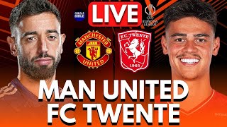 🔴MANCHESTER UNITED vs FC TWENTE LIVE  EUROPA LEAGUE  Full Match LIVE Today [upl. by Ahsratan307]