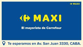 ¡Llega una nueva Sucursal Maxi el mayorista de Carrefour 🥳😍 [upl. by Honeywell585]