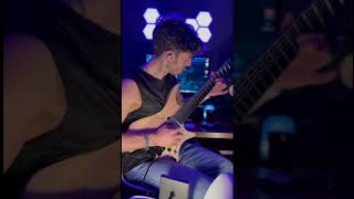 Plini  Cascade  Francesco Spatola intro guitar cover plini strandberg cascade progressivemetal [upl. by Atteynek]