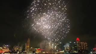 Singapore National Day Firework 1st round [upl. by Ezmeralda]