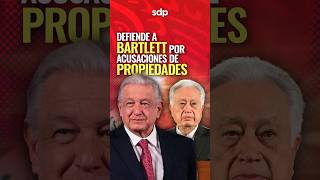 AMLO🔴 pide no CALUMNIAR a MANUEL BARTLETT😲 de COMPRAR PROPIEDADES en QUINTANA ROO por TREN MAYA 😑 [upl. by Bailie]