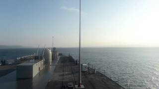 USS Mount Whitney Transists Dardanelles Strait [upl. by Pleasant]