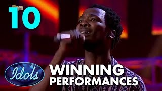 10 MIND BLOWING WINNER Auditions And Performances  Idols Global [upl. by Aihsenot]