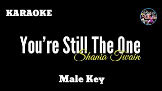 Youre Still The One by Shania Twain Karaoke  Male Key [upl. by Nohsal]