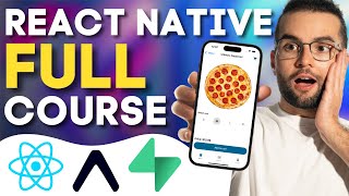 React Native Full 8 Hours Course Expo Expo Router Supabase [upl. by Kiefer324]