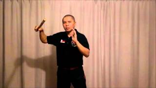 Arnis in a Minute 10 Balintawak 12 Basic Strikes [upl. by Aryam]