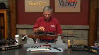 How to Level Rifle Scope Crosshairs Presented by Larry Potterfield  MidwayUSA Gunsmithing [upl. by Aremahs679]