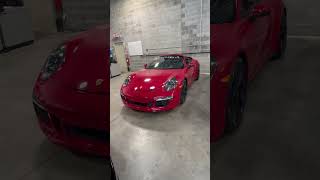 Porsche 991 GTS Carmine Red porsche porsche991 gts porschegts [upl. by Rehtul88]